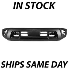 NEW Black Steel Front Bumper Face Bar Assembly for 2020-2024 Nissan Titan Pro-4X