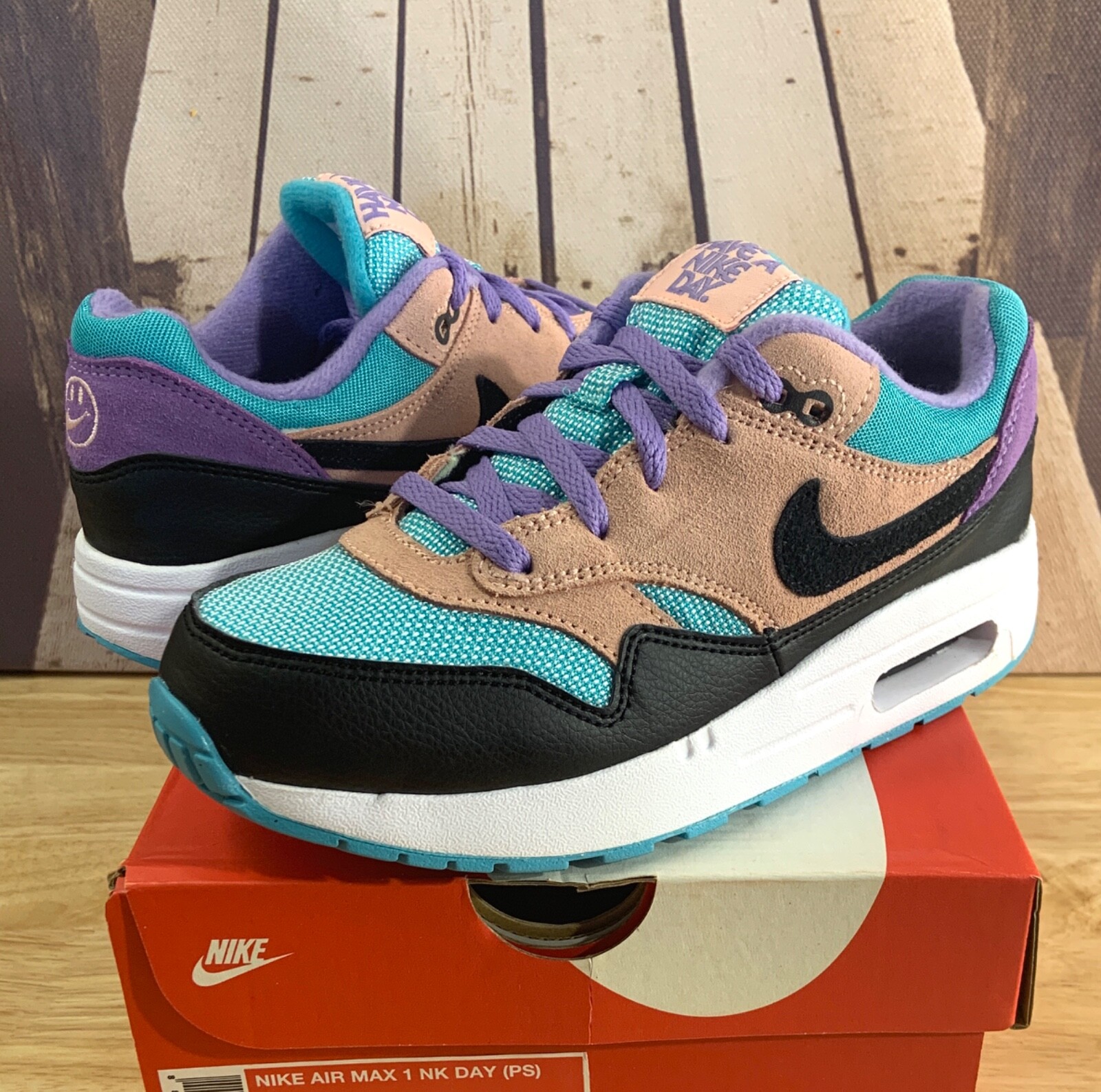 nike air max plus black preschool