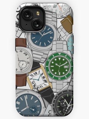 New Luxury Watches iPhone Samsung Tough Case