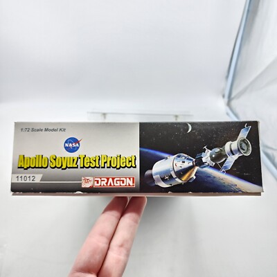 Dragon 1:72 Apollo Soyuz 19 Test Project Model Kit Open Box New