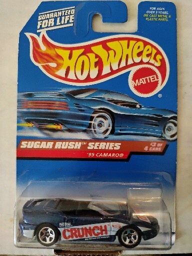 Vintage Hot Wheels 95 Camaro - Sugar Rush Series - Nestle