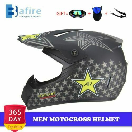 Casque Cross S828 Faster - Équipement De Moto Léger Et