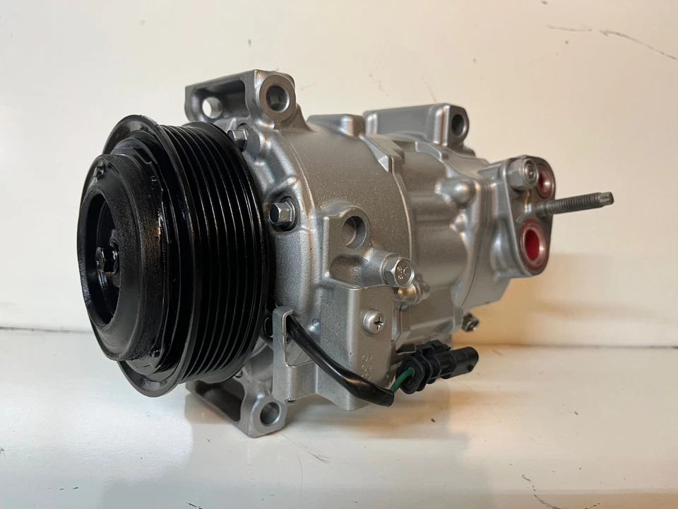 For 2015 2016 2017 2018 GMC Sierra 3500 HD 6.6L Diesel Reman A/C ac Compressor - Image 2 of 2