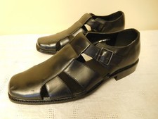 Men's BOLANO Black Sandals - Sz. 12