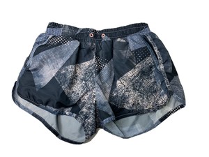 zyia black trainer shorts
