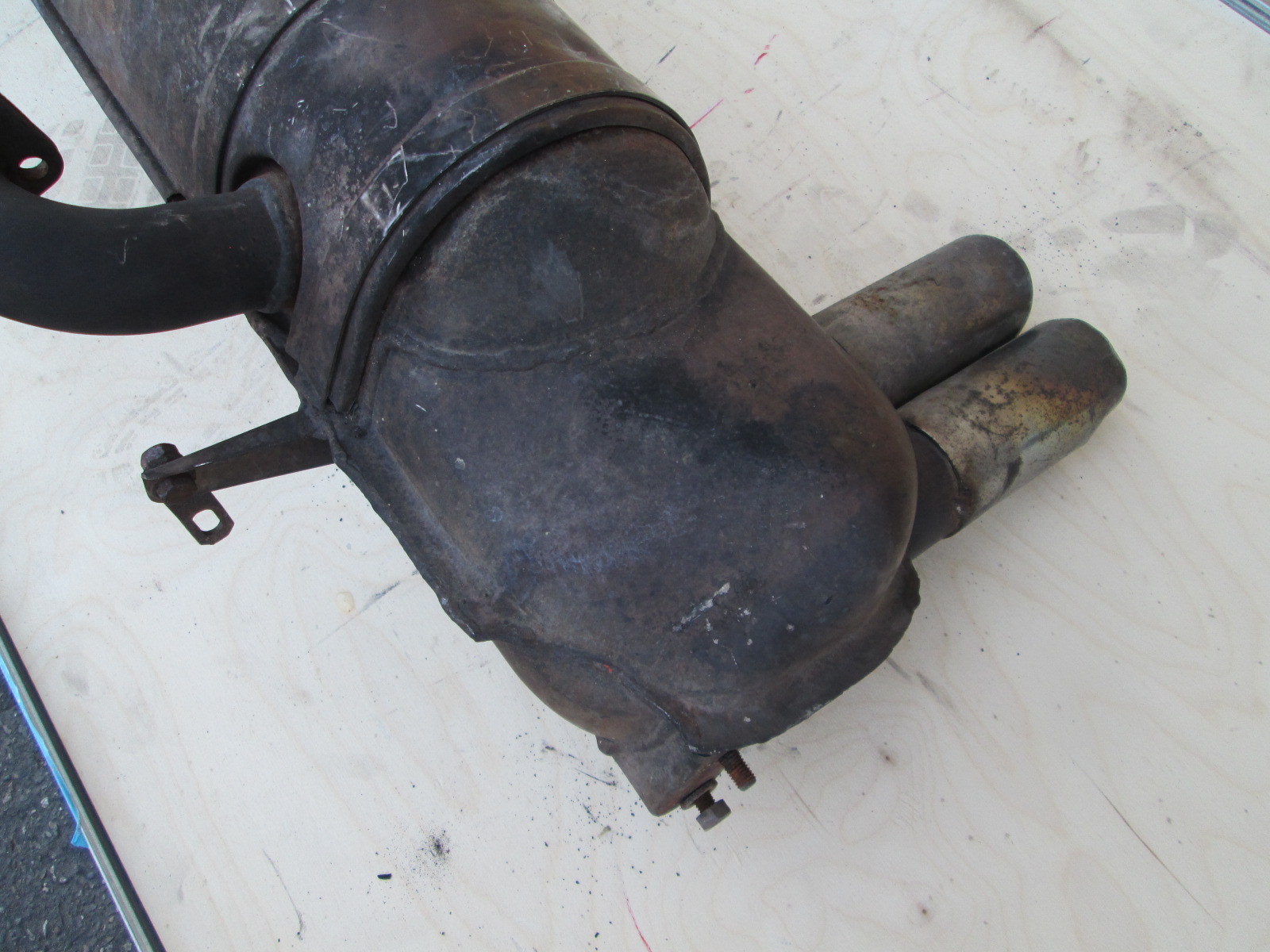Ferrari 308 , Mondial 2V -  Exhaust Muffler -  USED - Part # 111901