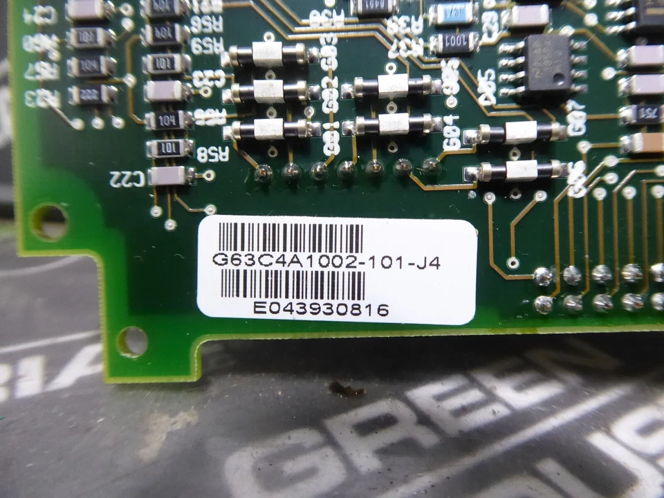 USED GLI G63C4A1002-101-J4 Conductivity Analyzer Control Board Assembly - Image 3 of 4