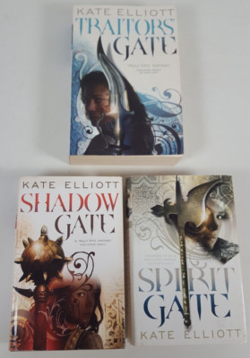 Crossroads Trilogy Spirt Shadow Traitors Gate Kate Elliott 3 Book Bundle Fantasy