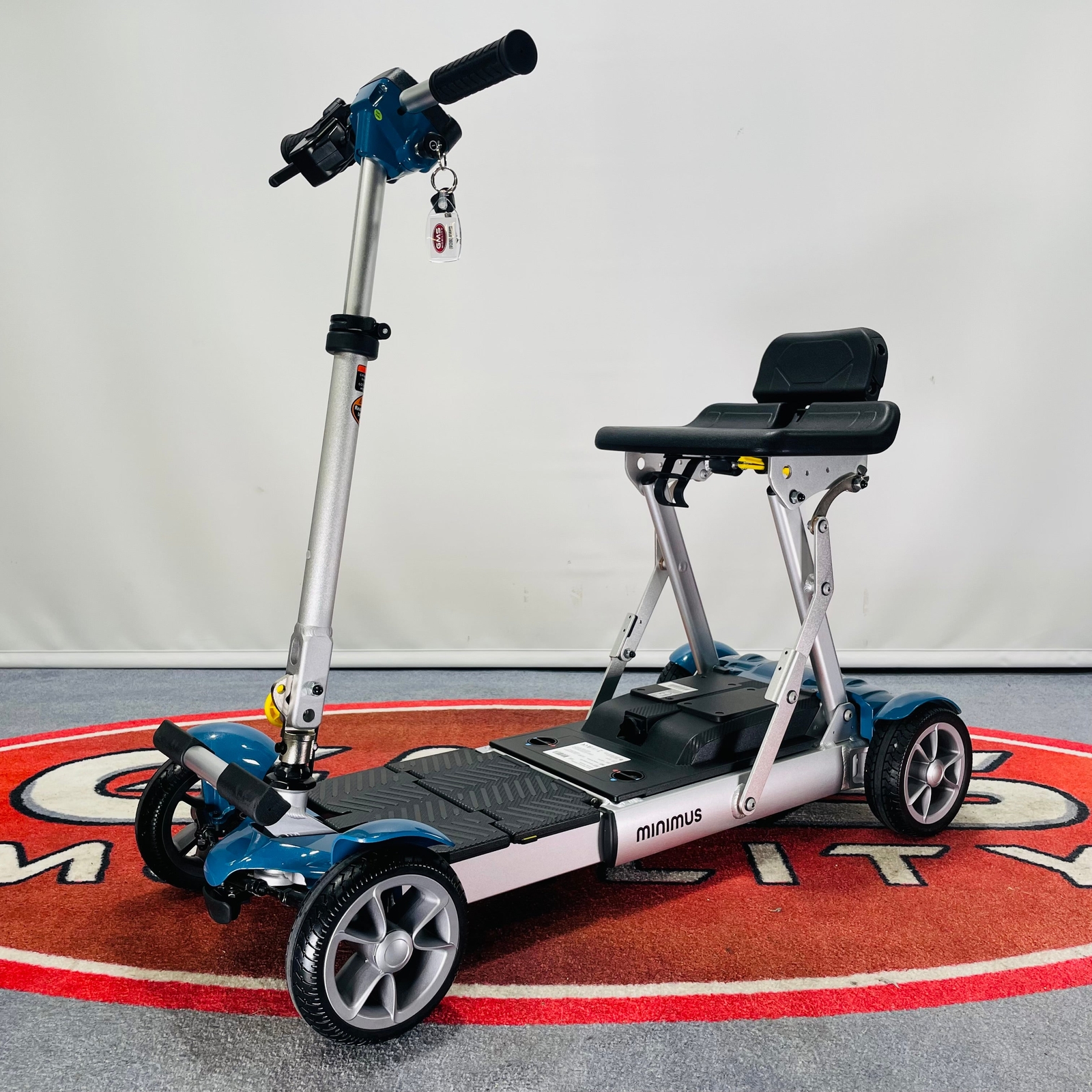 MOBILITY SCOOTER CARECO MINIMUS CAR BOOT PORTABLE FOLDING BUGGY 4MPH