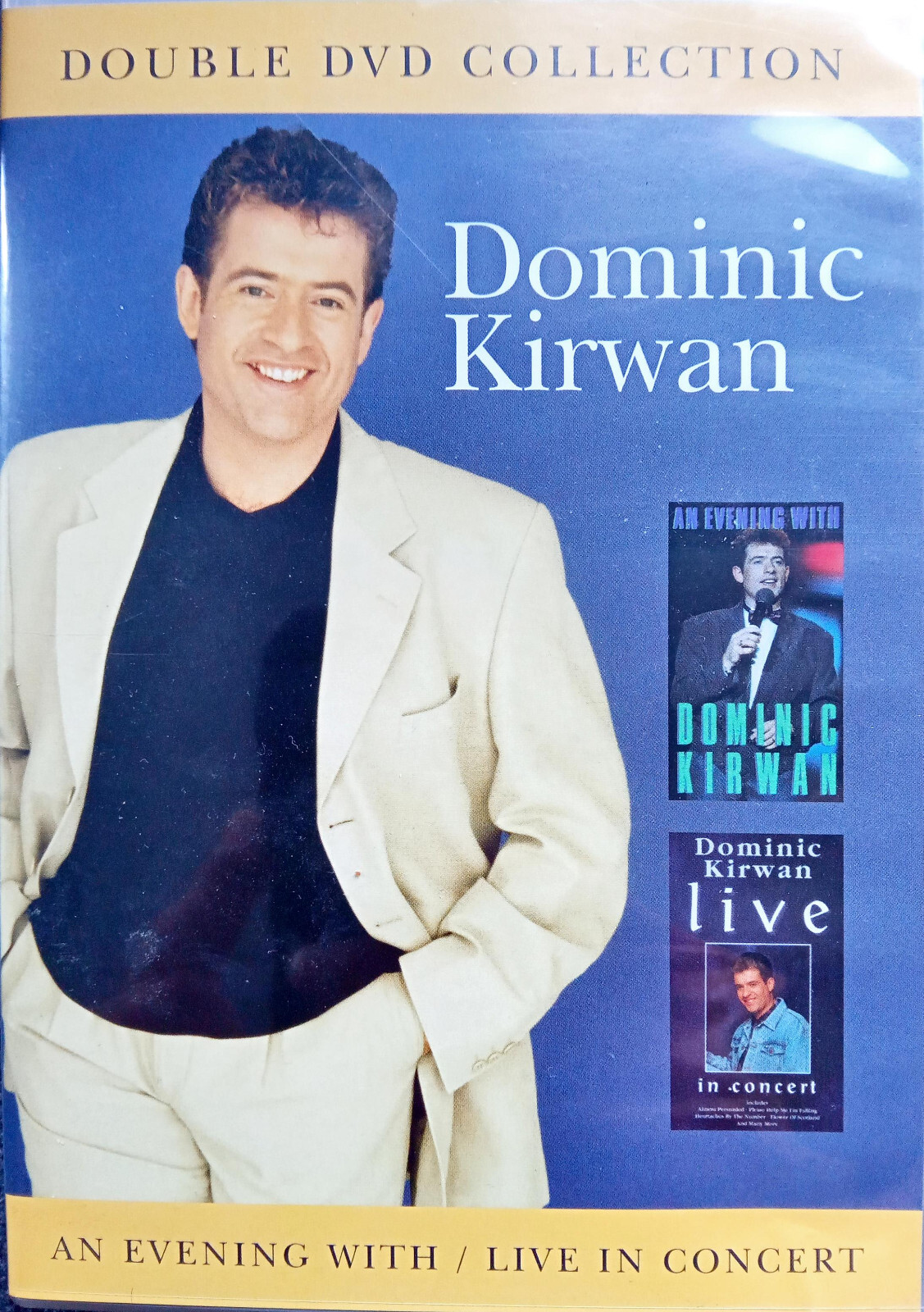 Dominic Kirwan An Evening With / Llve in Concert Double DVD Collection on 1 DVD