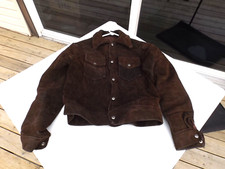 Vintage 1970-80's Suede Leather Jacket Coat