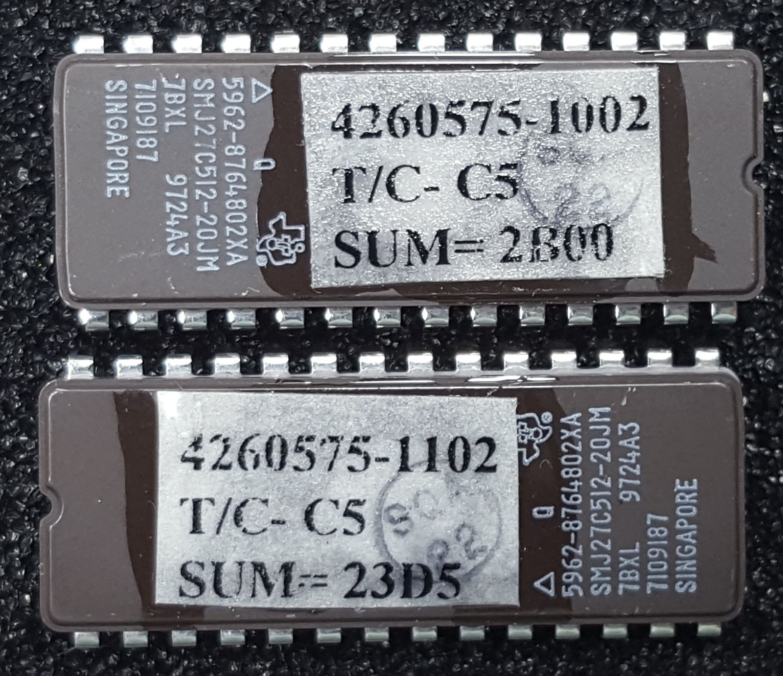 Texas Instrument EPROM UV 5962-8764802XA, 28-Pin DIP (Lot of 2) | eBay