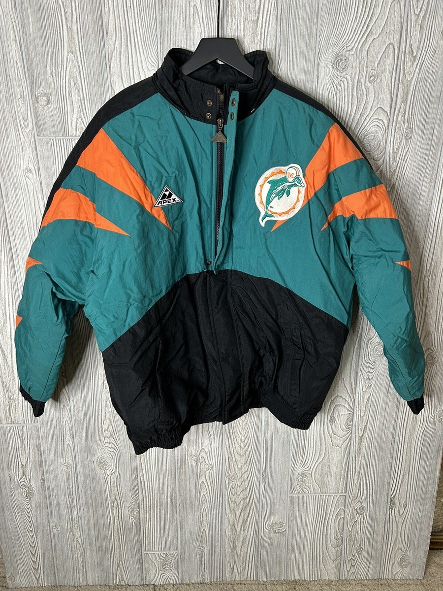 Vintage Pro Line APEX One MIAMI DOLPHINS Sideline Jacket