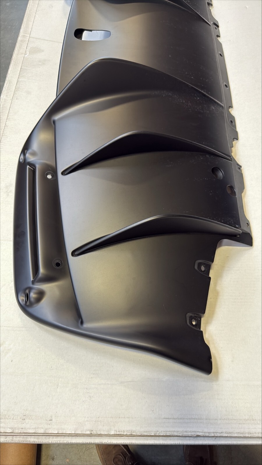 OEM Ferrari 296GTB Rear diffuser OEM, Part number 25391