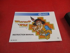 Whomp 'Em (Nintendo Entertainment System, 1991) NES COMPLETE w/ Box manual #H