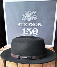 Véritable chapeau STETSON VITAFELT Gris anthracite