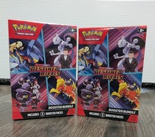 Destined Rivals Booster Bundle Pokemon Scarlet Violet Lot Of 2