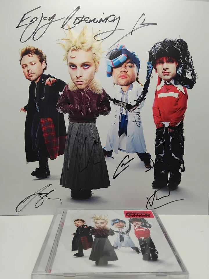 5 Seconds of Summer 5sos Everyone’s A Star Vinyl LP + SIGNED INSERT+ CD - Image 2 of 4