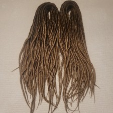 Dreadfull Hippie DE Double Ended Dreadlock Extensions NICOLE 24" Ombre