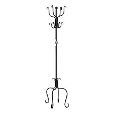 MONARCH SPECIALTIES I 2065 Coat Rack, Hall Tree, Free Standing, 8 Hooks,