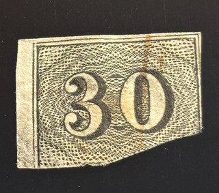 BRAZIL stamp 1850 Goat Eye 30R / AP928