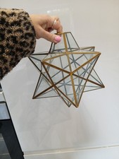 Star Shaped Glass Light Shade