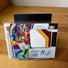 2019 Panini Certified Freshman Fabric Terry McLaurin Mirror RC Auto Patch 39/499