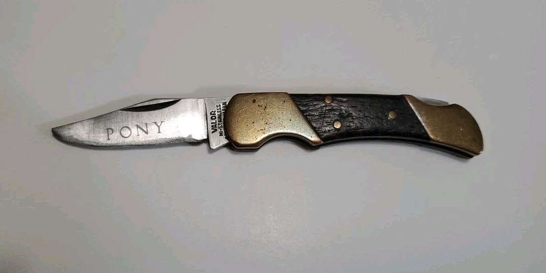 Vintage Valor Japan Pony Pocket Knife 4000 936 Stainless Steel | eBay