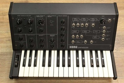 KORG MS-10 Monophonic Analog Synthesizer 32-Key Vintage 1978 Serviced Tested