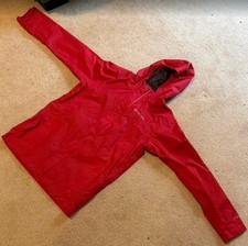 Kids Medium Red Columbia Raincoat - Good Condition w/ Defect - See Note/Photo