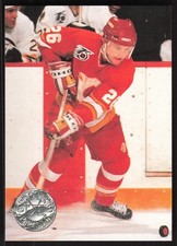 Robert Reichel, 1991-92 Pro Set Platinum, #163, Calgary Flames,