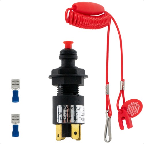Five Oceans Universal Emergency Cut-Off Switch with Coiled Lanyard - FO1518 - 第 1/7 張圖片