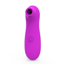 Loving Joy 10 Function Clitoral Suction Vibrator Purple Sucking Vibe For Women