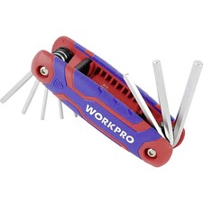 WorkPro Au&szlig;en-Sechskant Sechskantschl&uuml;ssel 1.5 mm, 2.0 mm, 2.5 mm, 3.0 mm, 4.0
