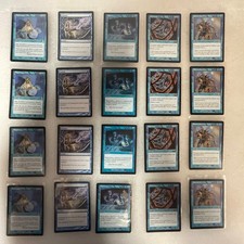 MTG Magic the Gathering Lot of 20 Blue Mixed Sets Planeshift Mirrodin