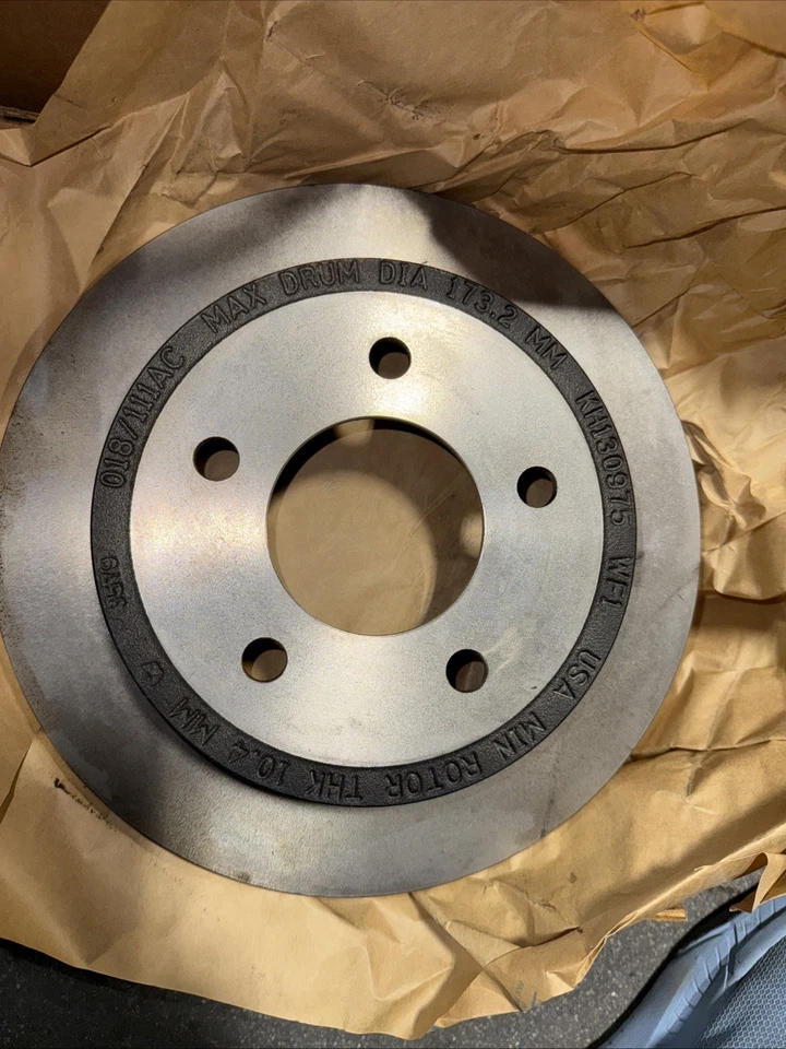 Оригинальные диски дискового тормоза Mopar 4779111AC 2001-2004 см. описание набор из 2 - Изображение 4 из 4