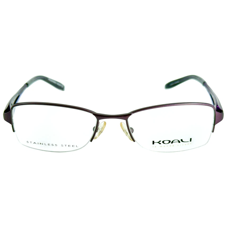 Marco de gafas de metal para mujer Morel Koali 7591S PP022 púrpura 48-17 Francia Foto 3 de 4