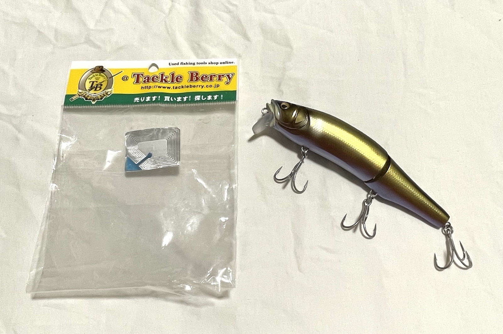 Megabass GORHAM 147F Swimbait Lure Bass Fishing Japan Used - Image 12