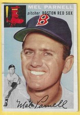1954 Topps Mel Parnell Red Sox #40 VG-EX