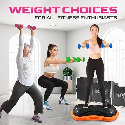 Yes4All Set Manubri Palestra in Neoprene Esagonale - Coppia di Pesi Palestra foto 5