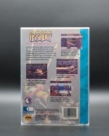 Android Assault Sega CD CiB Complete W/ Game, Manual, Case