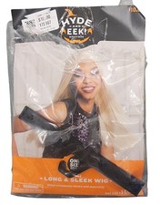 Adult HYDE AND EEK Boutique Long Sleek Blond Wig Halloween Costume New Other