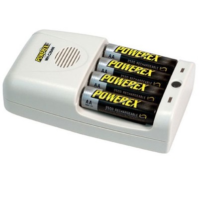 Maha PowerEx MH-C204W 1-Hour Worldwide Travel Conditioning Charger (Batteries No