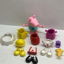 Peppa Pig Dress And Talk Figure Sound Toy 5 Talking Dress Up 2003 Smoke-free