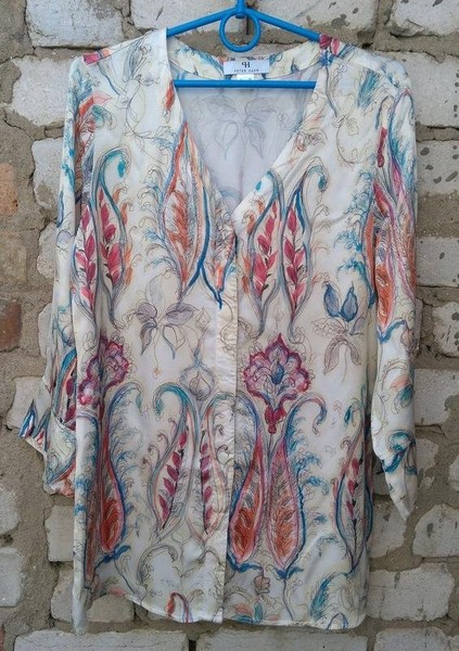 Women Peter Hahn Shirt Multicolor Viscose S