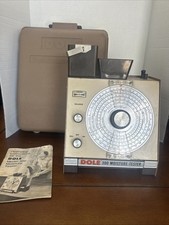 Vintage -Dole 300 Moisture Tester w/ Case & Instructions - Complete - Grain