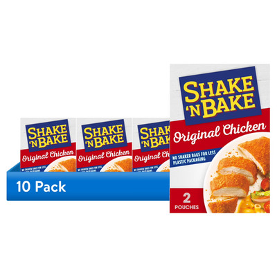 Shake N Bake Original Chicken Seasoned Coating Mix 4.5 oz Boxes 10 Pack