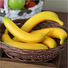 6pcs Künstlich Banane Dekorativ Falsche Simulation Früchte Zuhause Party Laden