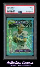 1995 Topps Finest Refractors #273 Jim Kelly PSA 7 (NM) LOW POP!