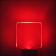 Red Night Lights Plug in 2 Pack, 0.5W Red Light Night Light with Dusk to Dawn Se